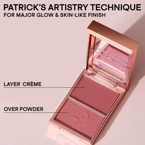 She's Wanted - Major Headlines Double-Take Crème & Powder Blush Duo - GLAM MODA- 102